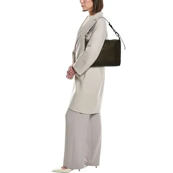 Longchamp Le Pliage Xtra Leather Shoulder Bag, Green - Picture 4 of 4